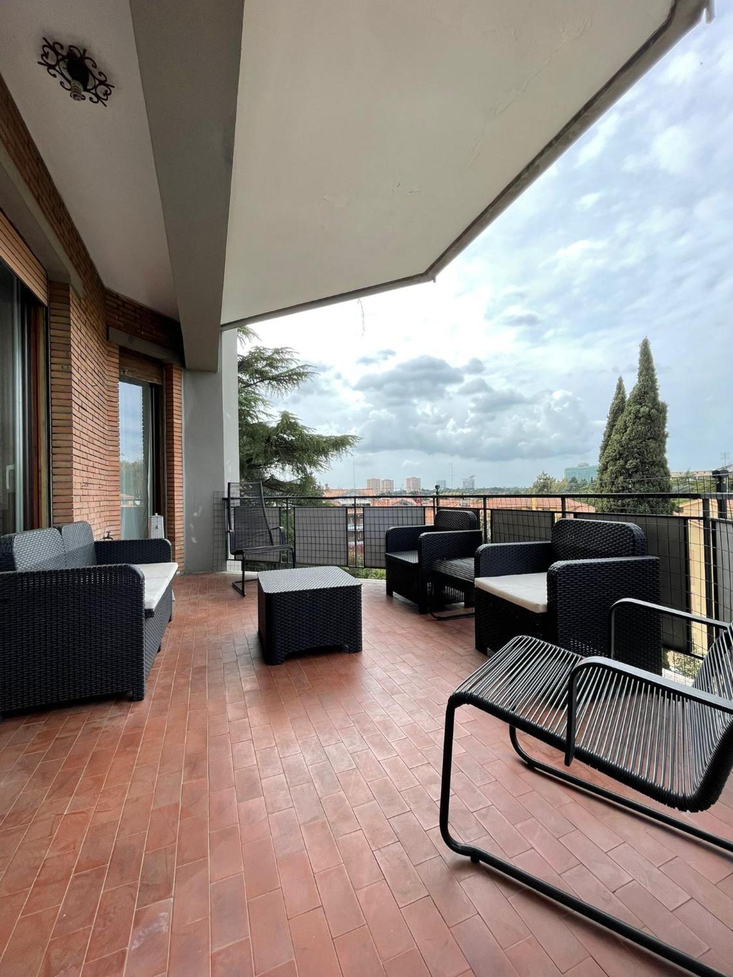 Eur Centro Lux Apartment Con Camino Rom Exterior foto